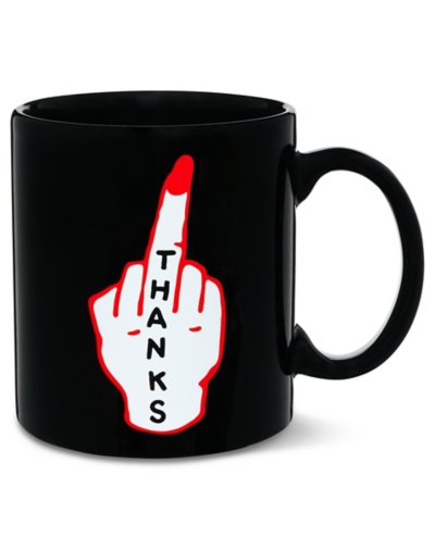"Thanks Middle Finger Coffee Mug - 20 oz."