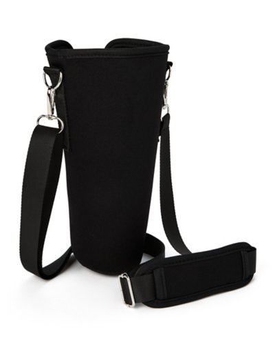 "Black Tumbler Sling Bag"