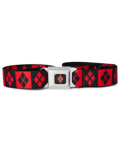 "Buckle-Down Harley Quinn Seatbelt Belt - Batman"