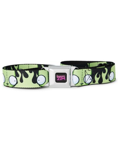 "Buckle-Down Girl Seatbelt Buckle-Down Seatbelt Belt - Invader Zim"