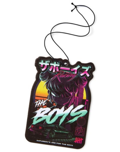 "Vaporwave Car Air Freshener - The Boys"