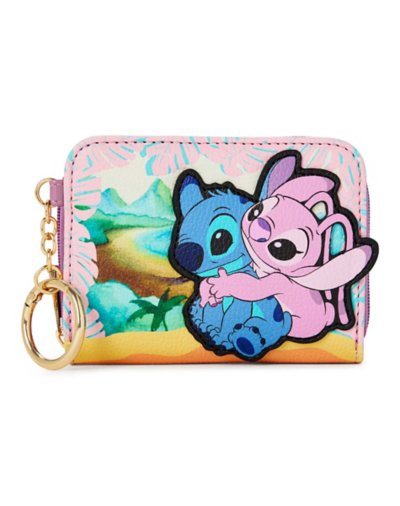 "Stitch Angel Hug Zip Wallet - Lilo & Stitch"