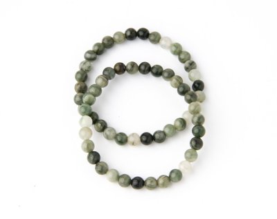 "Multi-Pack Fluorite Bead Bracelets - 2 Pack"