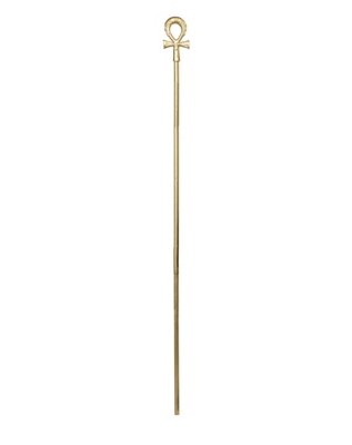 "Gold Egyptian Staff"