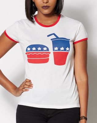 Vote Burger and Shake T Shirt