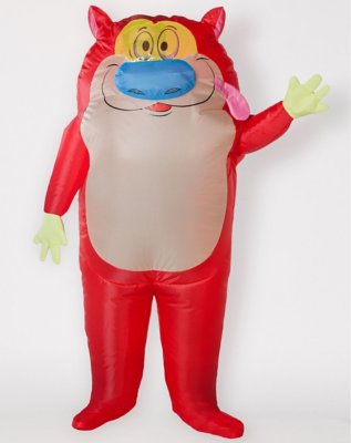 "Adult Stimpy Inflatable Costume - The Ren and Stimpy Show"