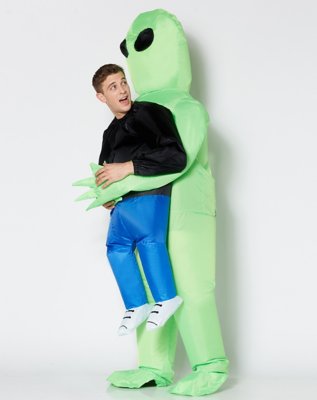 "Adult Alien Pick Me Up Inflatable Costume"