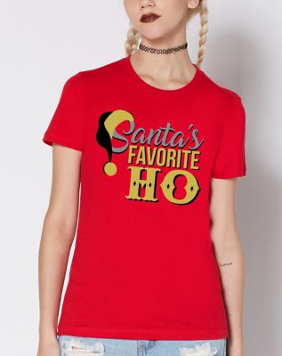 "Santa's Favorite Ho T Shirt"