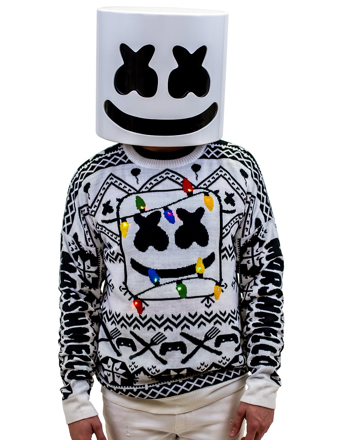 Marshmello Ugly Christmas Sweater