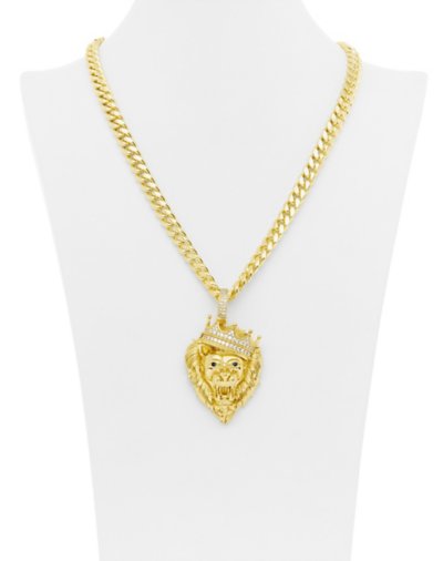 Roaring Lion Necklace