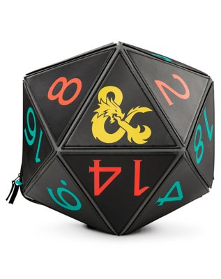 "3D D20 Sculpted Backpack - Dungeons & Dragons"