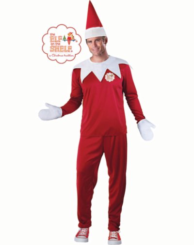 "Adult Elf On The Shelf Costume"