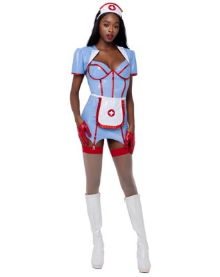 "Adult Retro Nurse Costume"