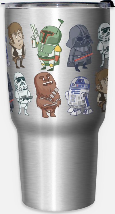 "Star Wars Doodles Travel Tumbler - 27 oz."