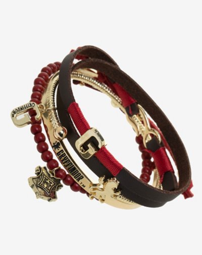 Multi-Pack Harry Potter Gryffindor Bracelet Set - 4 Pack