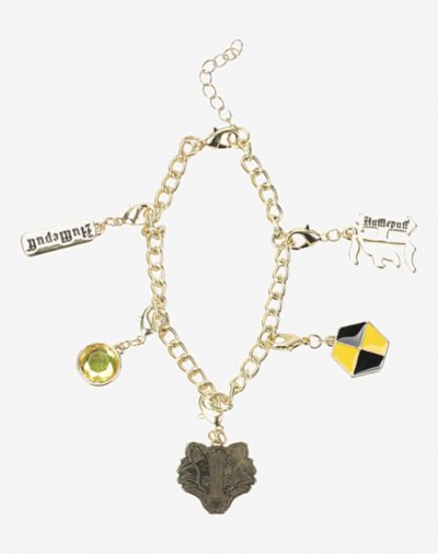 Hufflepuff Charm Bracelet - Harry Potter