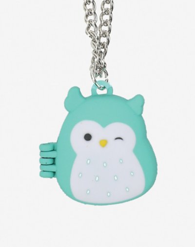 Winston Owl Mirror Locket Necklace - Squishmallows