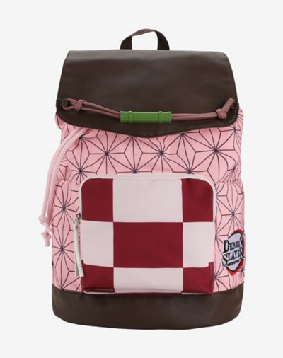 Nezuko Pink Slouch Backpack - Demon Slayer