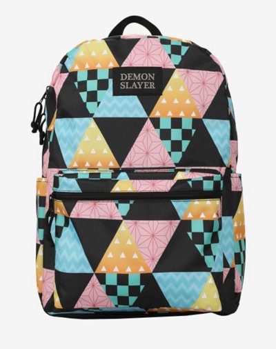 Demon Slayer Character Patterns Backpack