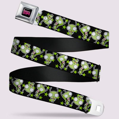 "Buckle-Down GIR Starred Seatbelt Belt - Invader Zim"