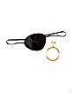 Pirate Earring and Eyepatch Set