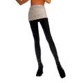 Opaque Tights - Black at Spencer's