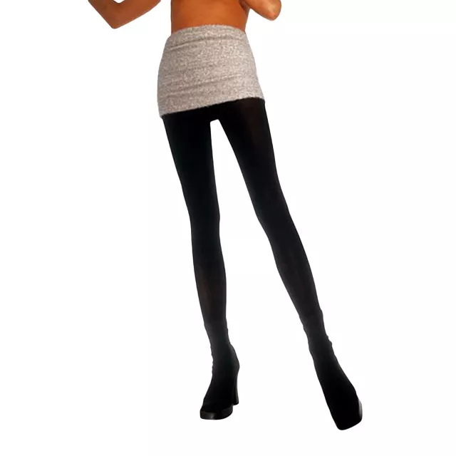Opaque Tights - Black at Spencer's