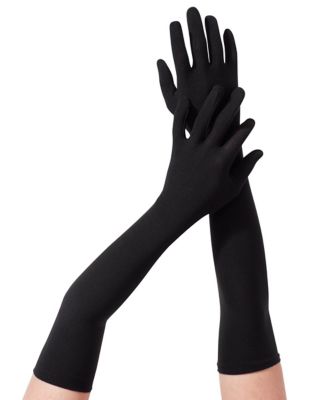 Long Black Gloves by Spencer's