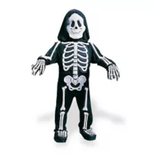 Toddler Totally Skelebones One Piece Costume at Spirit Halloween