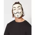 V for Vendetta Half Mask - V for Vendetta at Spencer's
