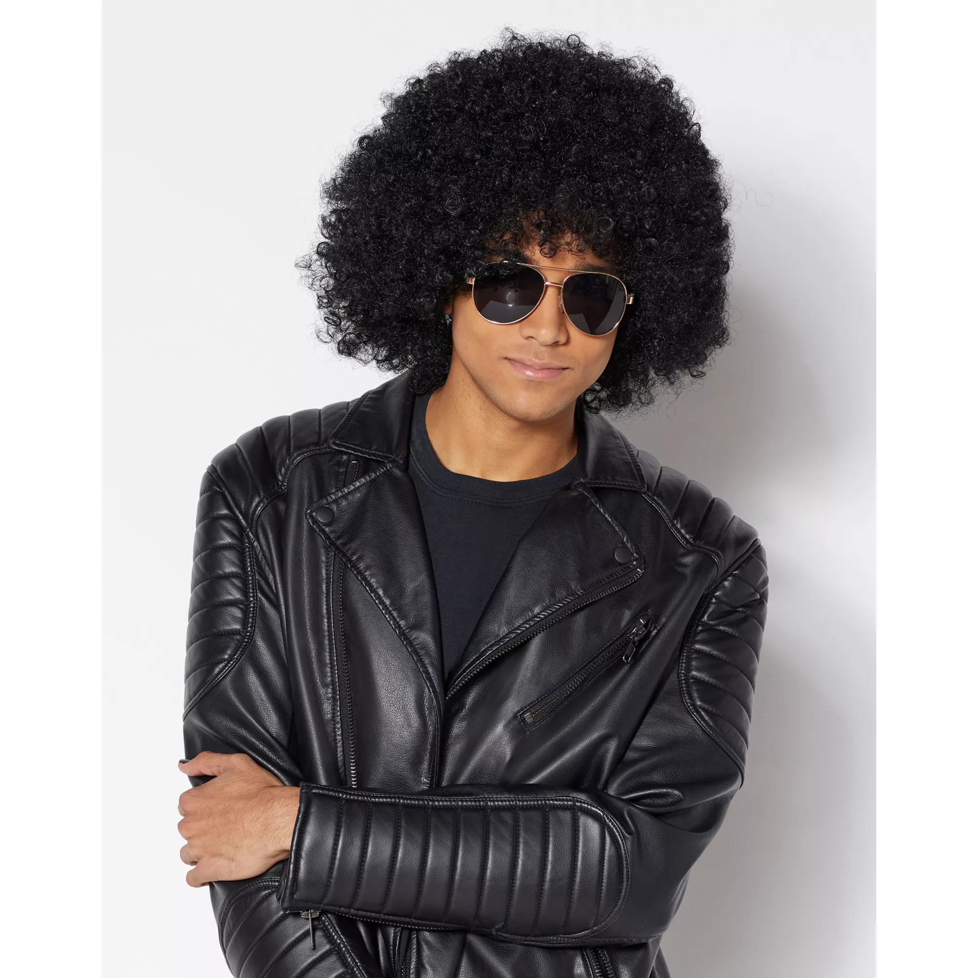 Black Afro Wig at Spencer's
