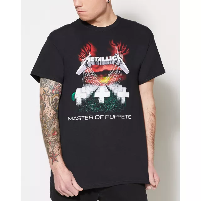 Metallica Master of Puppets T Shirt at Spencer's