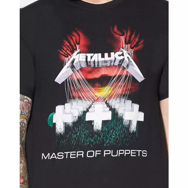 Metallica Master of Puppets T Shirt at Spencer's