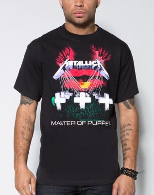 Metallica Master Of Puppets Green T-Shirt