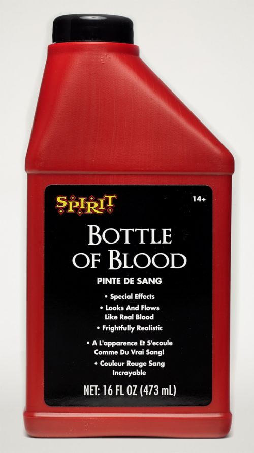 Bottle of Blood - Pint by Spencer's
