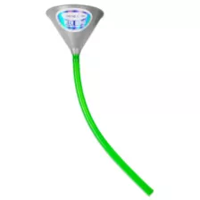 Oktoberfest Beer Bong - 24 Inch Silver And Green at Spencer's