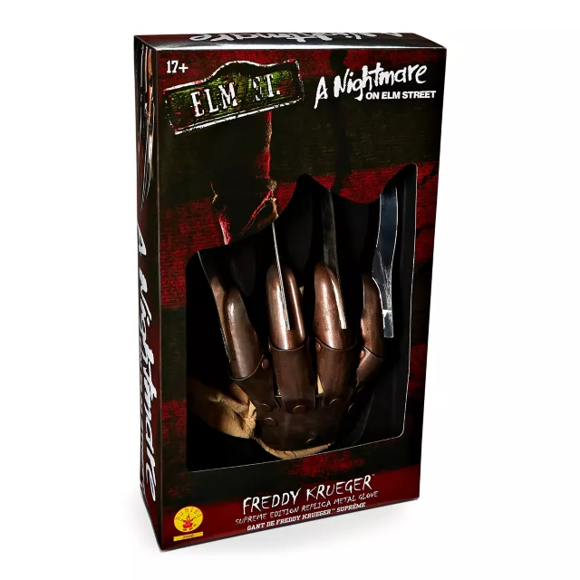 Metal Freddy Gloves Deluxe - A Nightmare on Elm Street at Spencer's