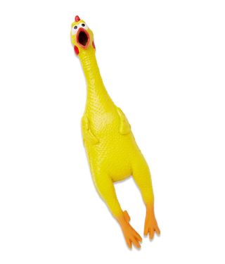 Squeaking Rubber Chicken