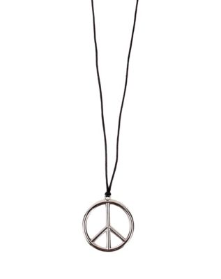 Peace sign pendant