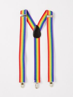 Rainbow suspenders deals