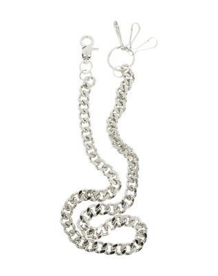 Silvertone Link Wallet Chain