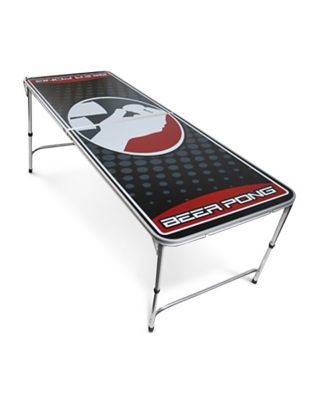 Backspin Beer Pong Table set White DIY Poignées de transport Porte-balles 6  balles Table de jeu - Plus