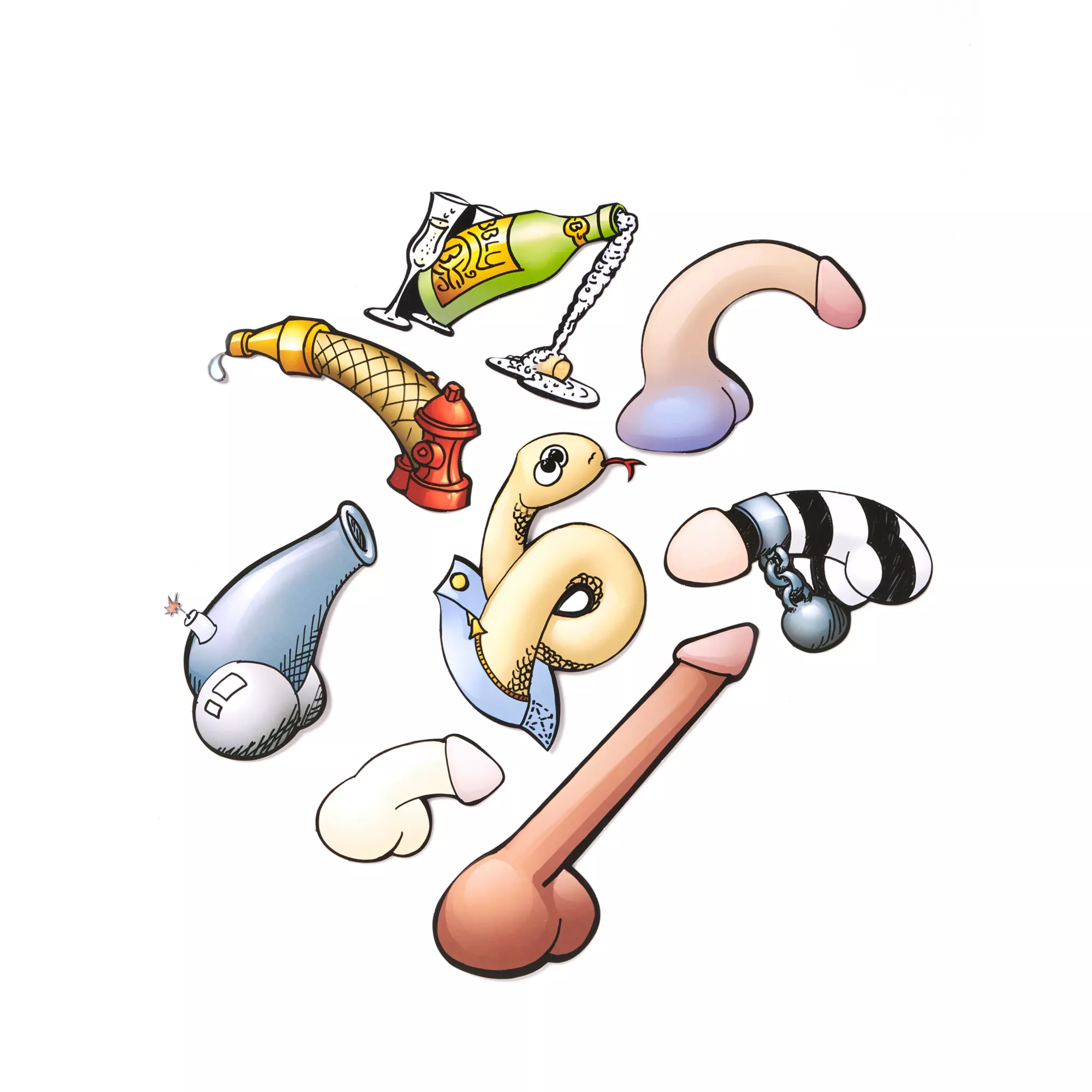 Pin the Junk on the Hunk Poster Game at Spencer's