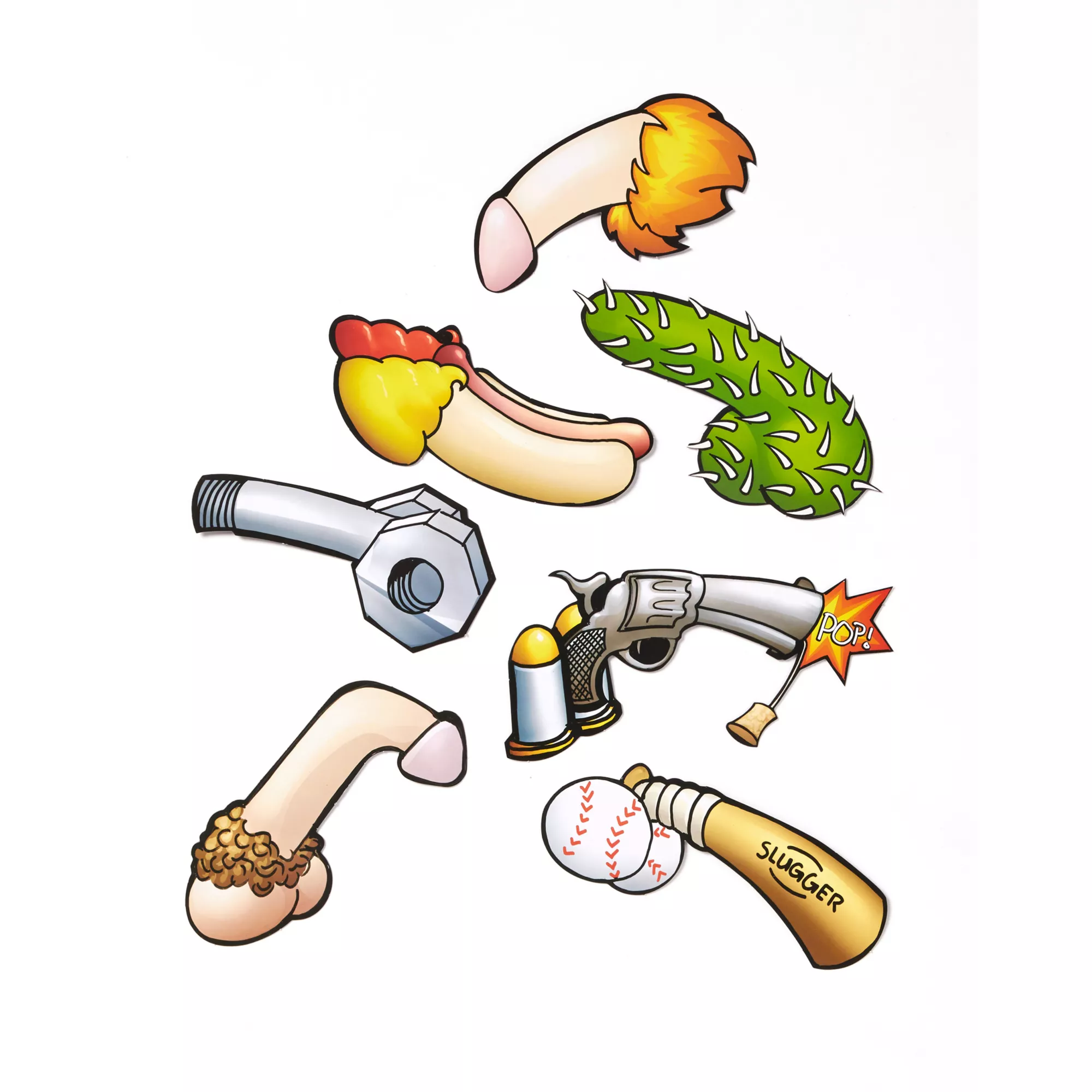 Pin the Junk on the Hunk Poster Game at Spencer's