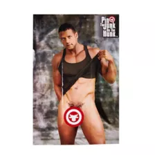 Pin the Junk on the Hunk Poster Game at Spencer's
