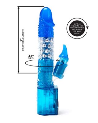 Extreme Passion 2.0 8-Function Waterproof Rabbit Vibrator 10 Inch - Hott Love