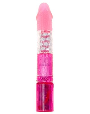 Extreme Passion Pink 2.0 8-Function Waterproof Rabbit Vibrator 10 Inch - Hott Love