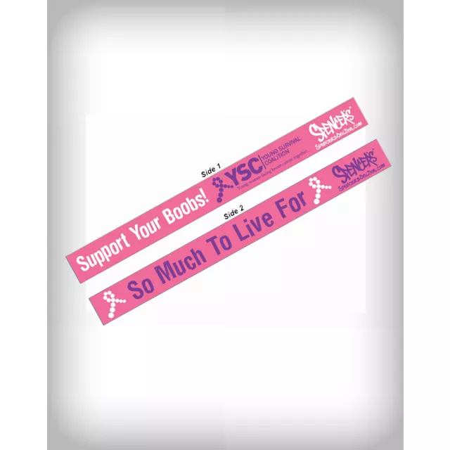 'Support Your Boobs' Rubber Bracelet Spencer's