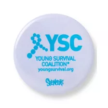 Young Survival Coalition Button at Spencer's