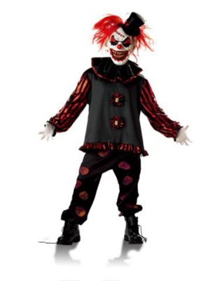 Kids Carver the Clown Costume - Size CHILDS LARGE - by Spencer's